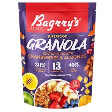 BAGRRYS GRANOLA ALMONDS 400 GM - SuperMarcheStore