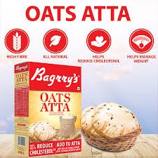 BAGRRYS OAT ATTA 500GM - SuperMarcheStore