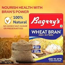 BAGRRYS WHEAT BRAN 500GM - SuperMarcheStore