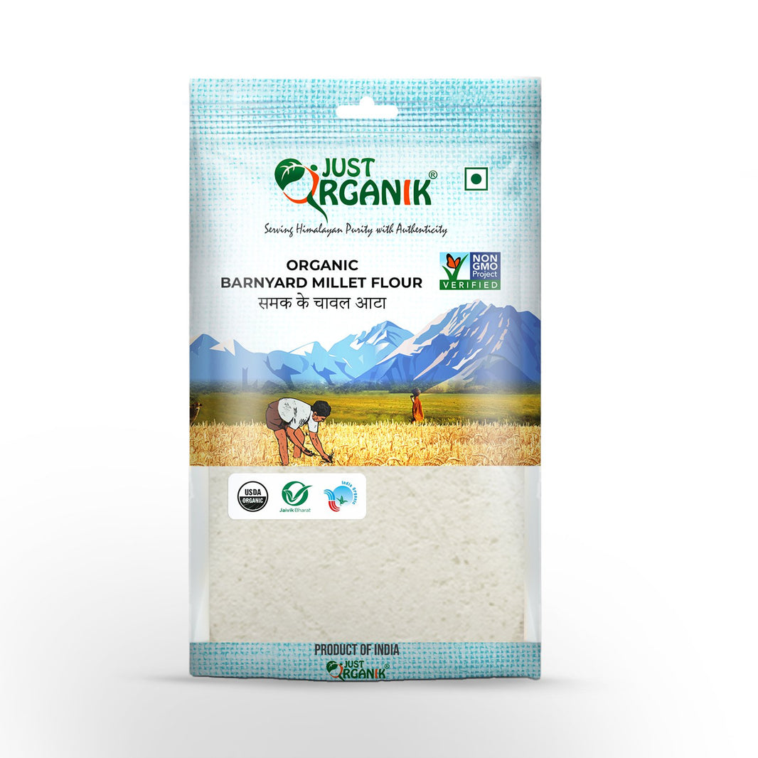 JUST ORGANIK BARNYARD MILLET FLOUR 500 GM