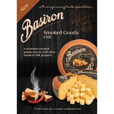 BASIRON SMOKED GOUDA CHEESE 200 GM - SuperMarcheStore