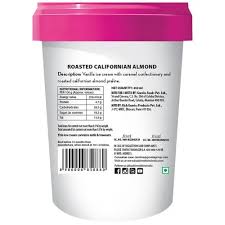 BASKIN ROBINS ROASTED CALIFORNIA ALMONDS 450 ML - SuperMarcheStore