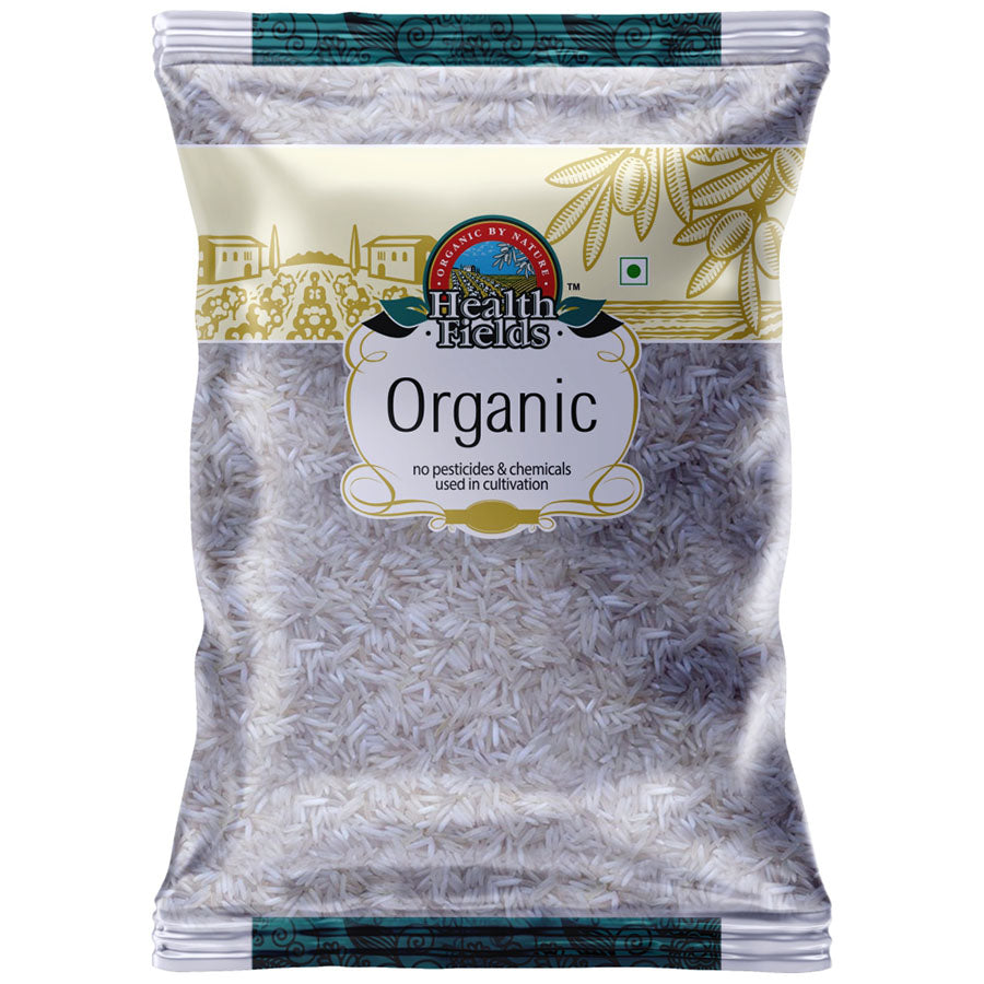 HEALTH FIELDS ORGANIC WHITE BASMATI RICE 1 KG