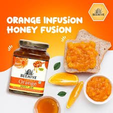 BEEHIVE CHUNKY ORANGE HONEY JAM 250 GM - SuperMarcheStore