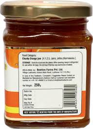 BEEHIVE CHUNKY ORANGE HONEY JAM 250 GM - SuperMarcheStore