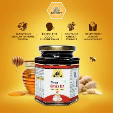 BEEHIVE HONEY GINGER TEA CONCENTRATE 350 GM - SuperMarcheStore