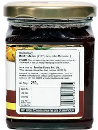 BEEHIVE MIXED FRUIT HONEY JAM 250 GM - SuperMarcheStore