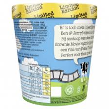 BEN & JERRY CARAMEL BROWNIE MOVIE NIGHT - SuperMarcheStore