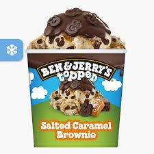 BEN & JERRY SALETED CARAMEL BROWNIE 465 ML - SuperMarcheStore