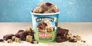 BEN&JERRYS HALF BAKED CARAMELD ICECREAM 465ML - SuperMarcheStore