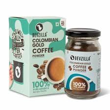 BEVZILLA INSTANT COFFEE COLOMBIAN GOLD 75 GM - SuperMarcheStore