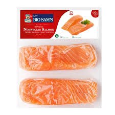 BIG SAMS - SALMON STEAK 300G (1190) - SuperMarcheStore