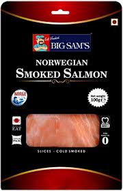 BIG SAMS - SMOKED SALMON 100GM (690) - SuperMarcheStore