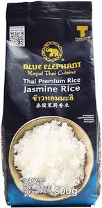 BLUE ELEPHANT RICE THAI JASMINE PP 500G - SuperMarcheStore