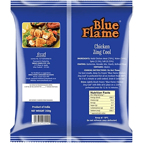 BLUEFLAME CHICKEN ZING COOL - SuperMarcheStore