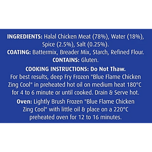 BLUEFLAME CHICKEN ZING COOL - SuperMarcheStore