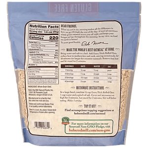 BOBS RED MILL EXTRA THICK ROLLED OATS WHOLE GRAIN 907G - SuperMarcheStore
