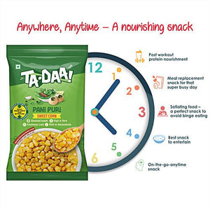 BOILED SWEET CORN KERNEL - SPICE UP WITH CHAT MASALA SEASONING, 225 G - SuperMarcheStore