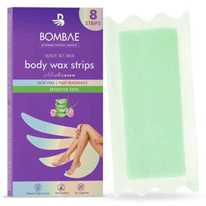 BOMBAY SHAVING BOMBAE BODY WAX STRIPS ALOE VERA SEN SKIN - SuperMarcheStore