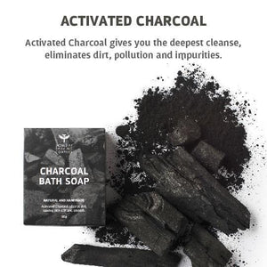 BOMBAY SHAVING COMPANY CHARCOAL BATH SOAP 125G - SuperMarcheStore