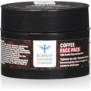 BOMBAY SHAVING COMPANY COFFEE FACE PACK 50 GM - SuperMarcheStore