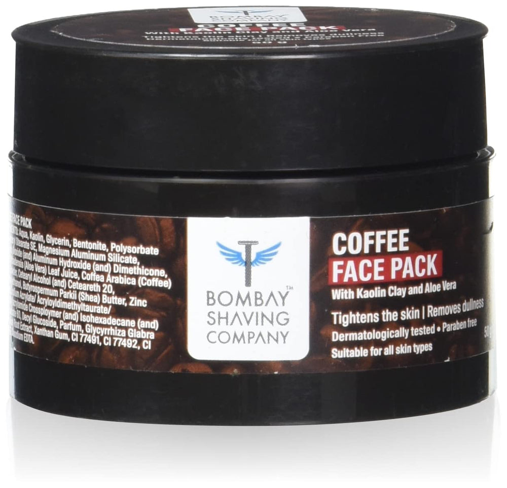 BOMBAY SHAVING COMPANY COFFEE FACE PACK 50 GM - SuperMarcheStore