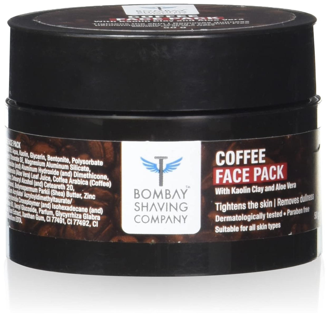 BOMBAY SHAVING COMPANY COFFEE FACE PACK 50 GM - SuperMarcheStore