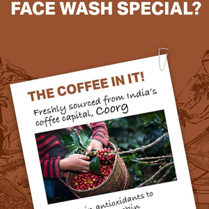 BOMBAY SHAVING COMPANY COFFEE FACE WASH 50 GM - SuperMarcheStore