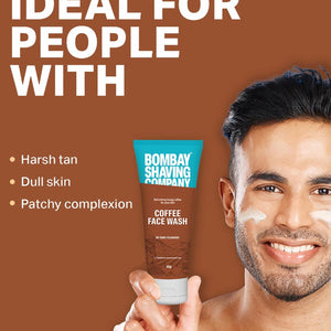 BOMBAY SHAVING COMPANY COFFEE FACE WASH 50 GM - SuperMarcheStore
