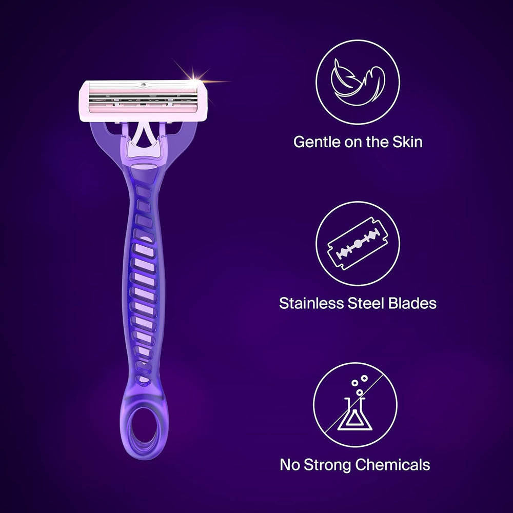 BOMBAY SHAVING COMPANY DISPOSABLE RAZORS FOR WOMEN 5N - SuperMarcheStore