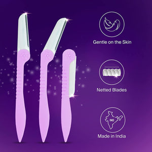 BOMBAY SHAVING COMPANY FOLDABLE FACE RAZOR 3N - SuperMarcheStore