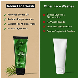 BOMBAY SHAVING COMPANY NEEM FACE WASH 100G - SuperMarcheStore