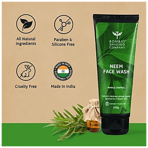 BOMBAY SHAVING COMPANY NEEM FACE WASH 100G - SuperMarcheStore