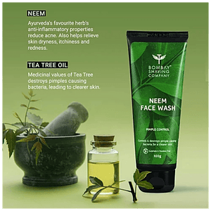 BOMBAY SHAVING COMPANY NEEM FACE WASH 100G - SuperMarcheStore