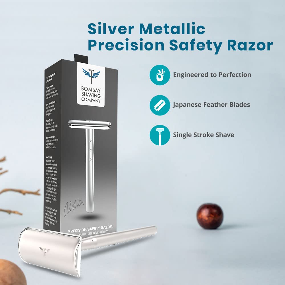 BOMBAY SHAVING COMPANY PRECISION SAFETY RAZOR 1N - SuperMarcheStore