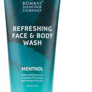 BOMBAY SHAVING COMPANY REFRESHING FACE & BODY WASH MENTHOL 200ML - SuperMarcheStore