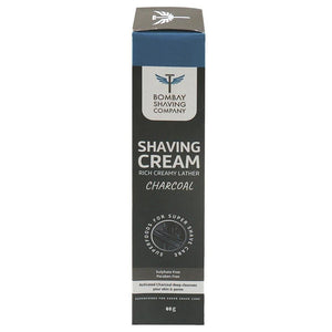 BOMBAY SHAVING COMPANY SHAVING CREAM CHARCOAL 60GM - SuperMarcheStore