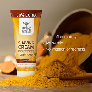 BOMBAY SHAVING COMPANY SHAVING CREAM TURMERIC 78G - SuperMarcheStore