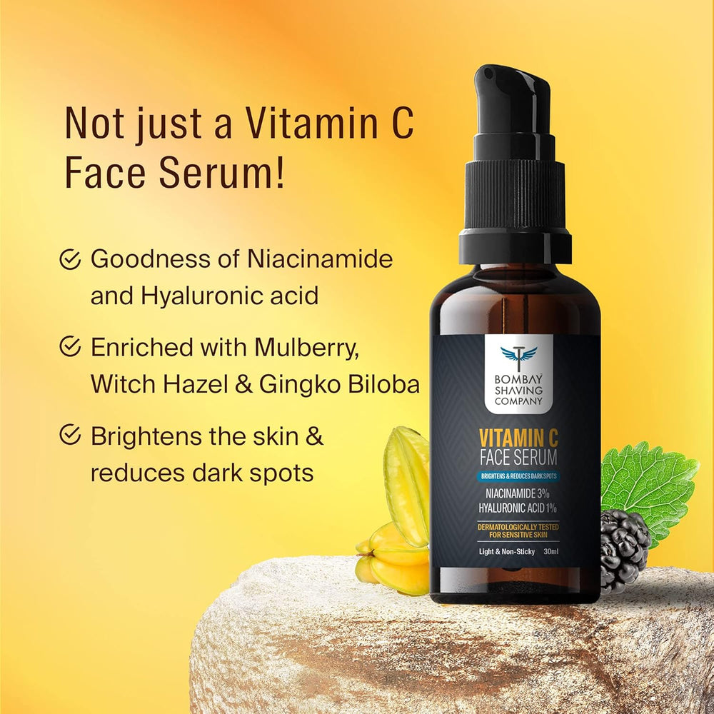 BOMBAY SHAVING COMPANY VITAMIN C FACESERUM 30ML - SuperMarcheStore