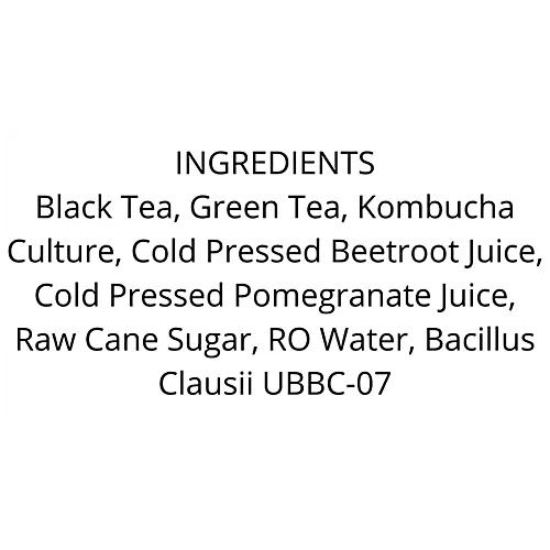 BOMBUCHA BEET POMEGRANATE 500ML - SuperMarcheStore