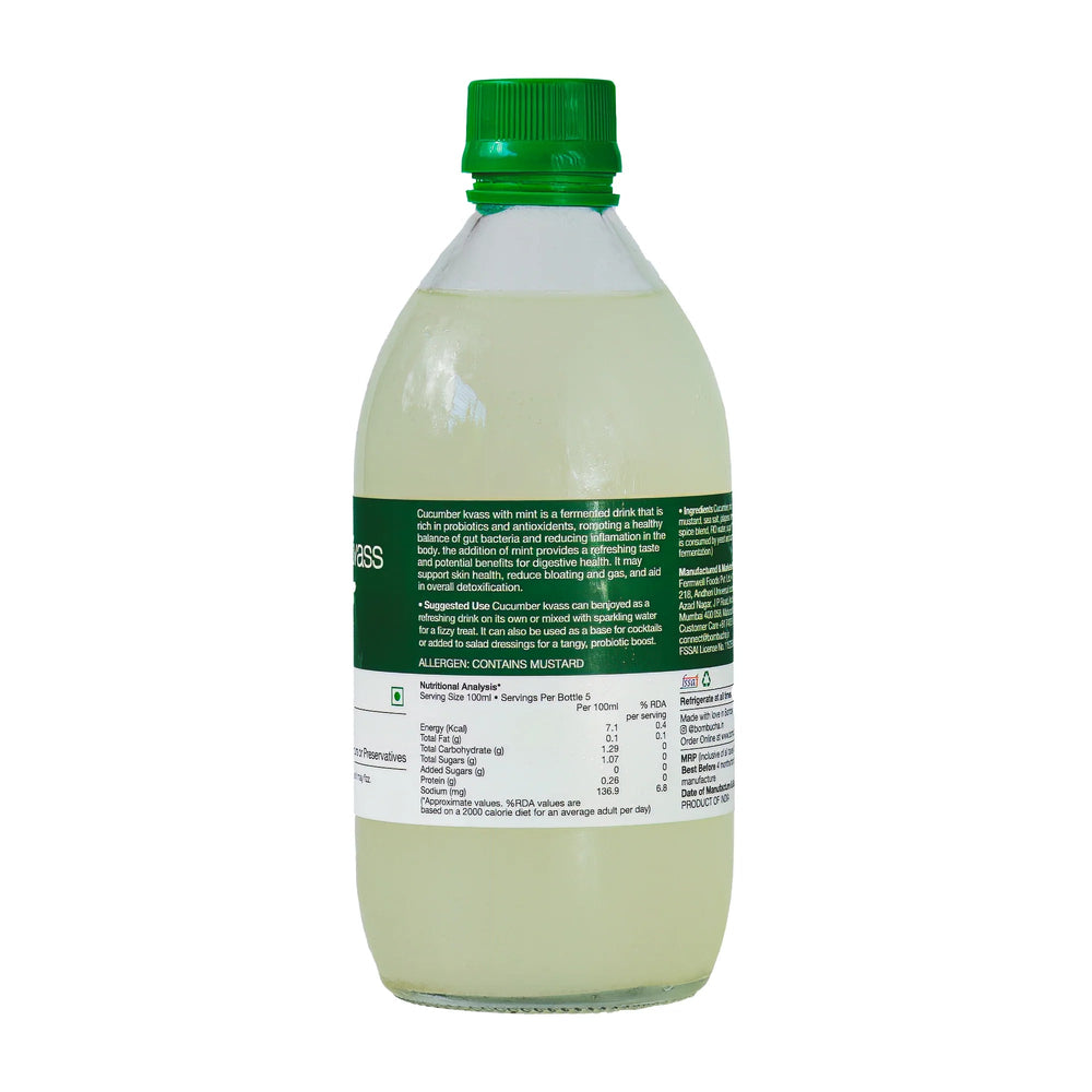 BOMBUCHA CUCUMBER KVASS - SuperMarcheStore