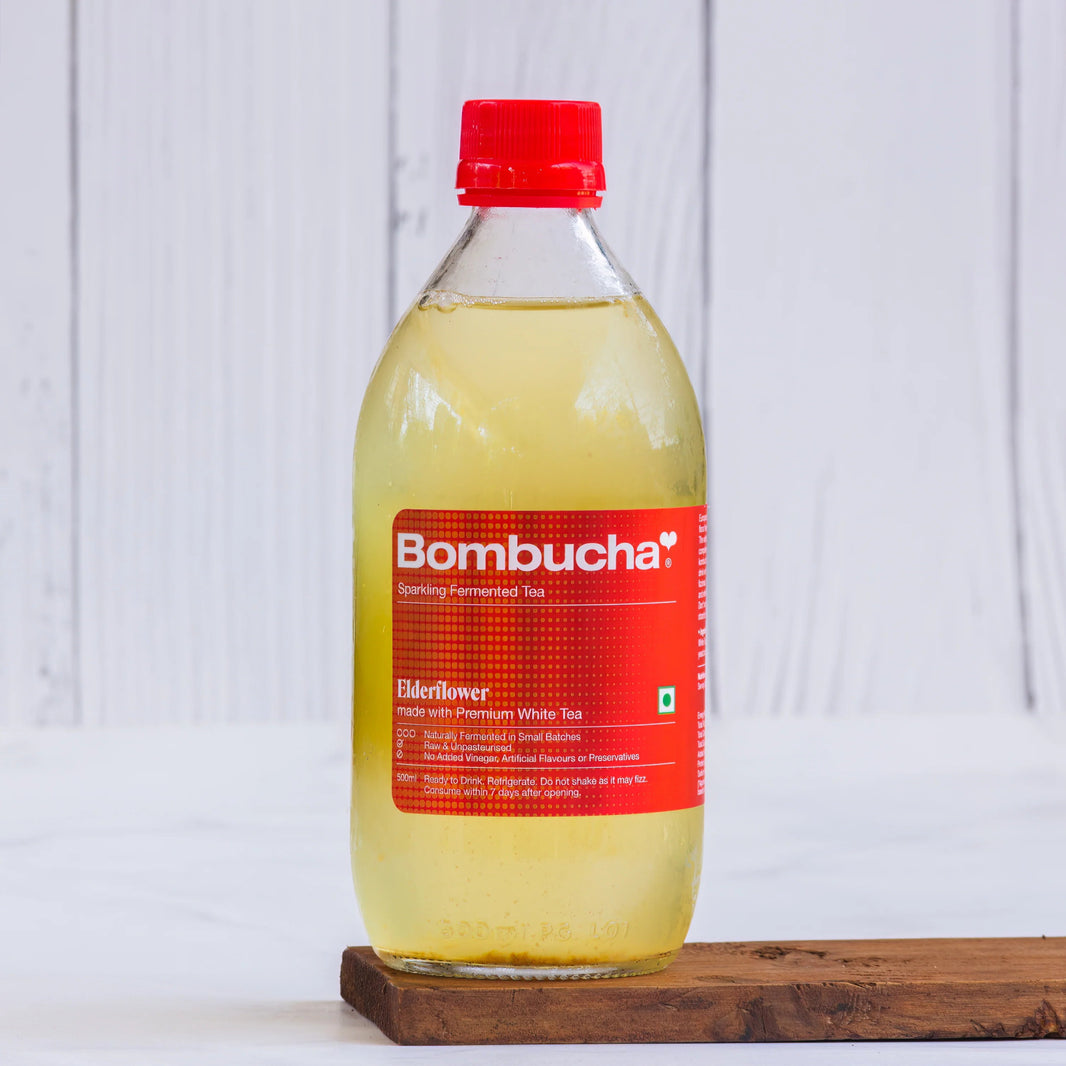 BOMBUCHA ELDERFLOWER 500ML - SuperMarcheStore