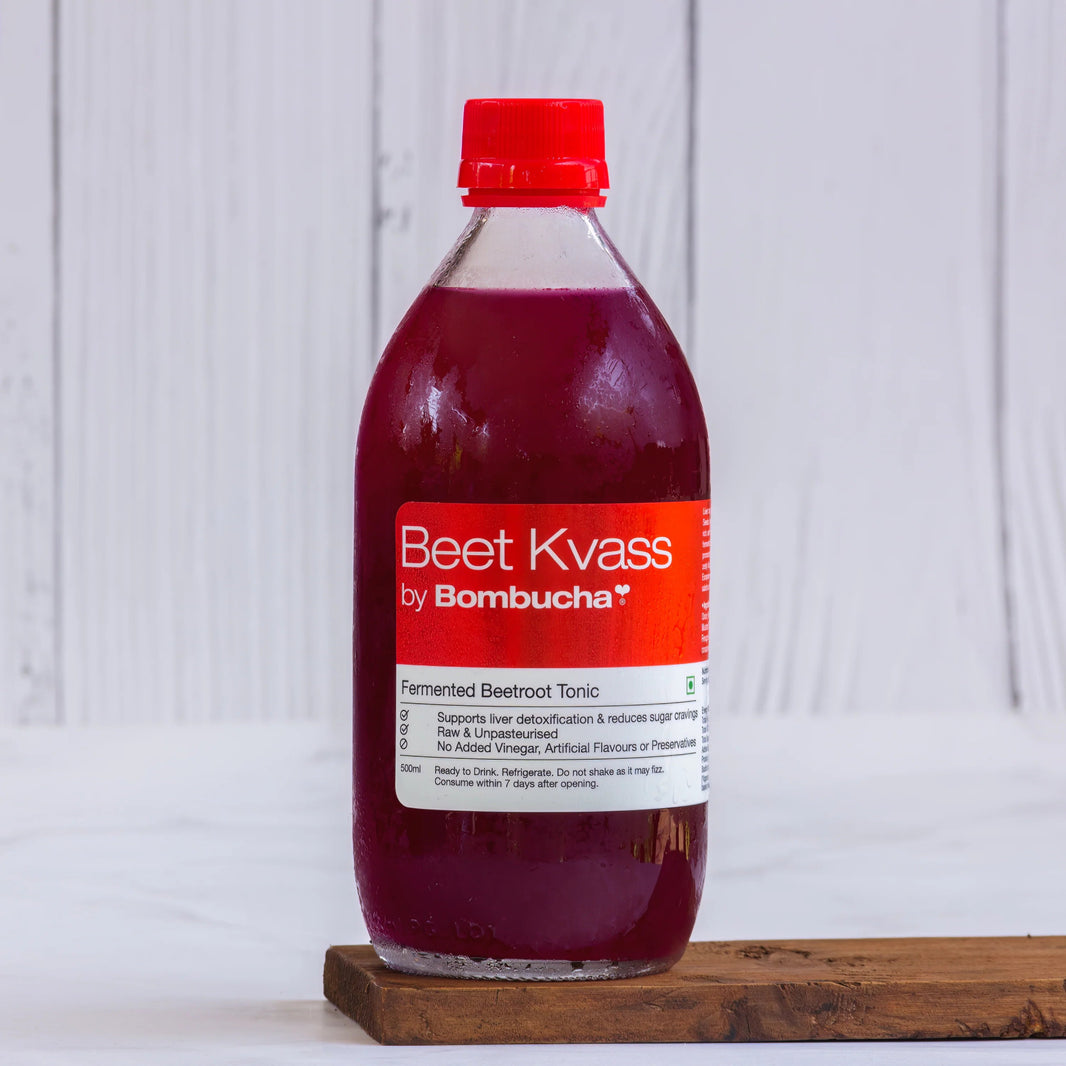 BOMBUCHA FERMANETED BEET KVASS TONIC 500ML - SuperMarcheStore