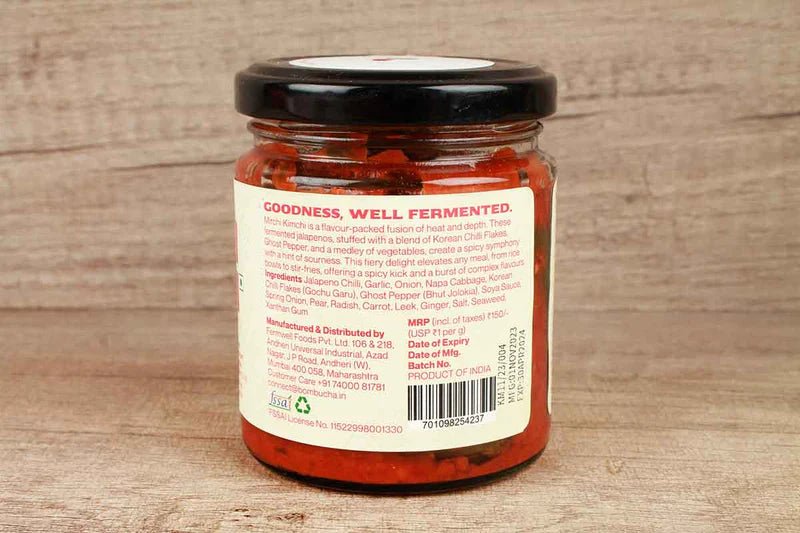 BOMBUCHA MIRCHI KIMCHI 150 GM - SuperMarcheStore