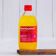 BOMBUCHA SPARKLING FERMENTED TEA MANGO TURMERICE 500ML - SuperMarcheStore