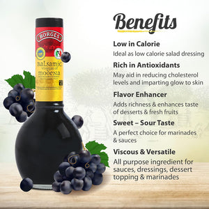 BORGES BALASAMICO MODENA VINEGAR 250ML - SuperMarcheStore