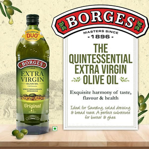 BORGES EXT VIRGIN OLIVE OIL BT 1L - SuperMarcheStore