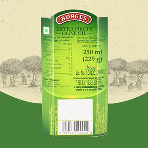 BORGES EXT VIRGIN OLIVE OIL BT 250ML - SuperMarcheStore