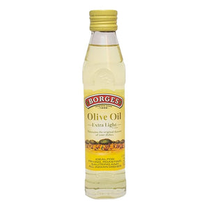 BORGES EXTRA LIGHT OLIVE OIL GLASS 250ML - SuperMarcheStore