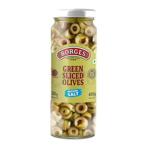 BORGES GREEN SLICED OLIVES - SuperMarcheStore